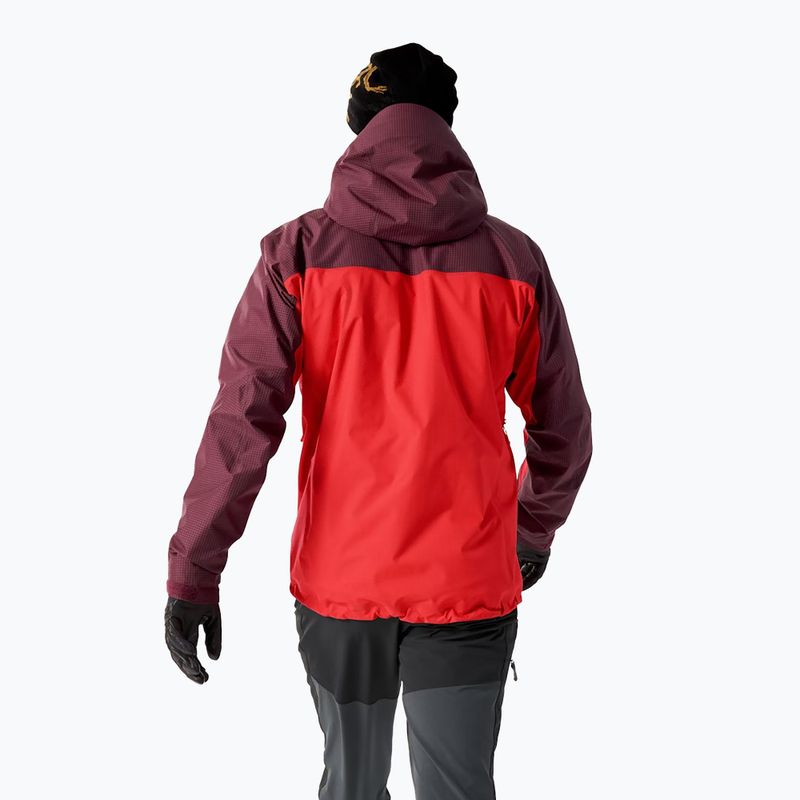 Férfi Arcteryx Alpha mars/dynasty esőkabát 2