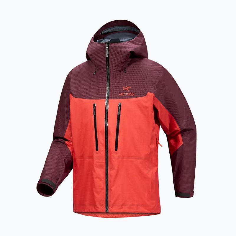 Férfi Arcteryx Alpha mars/dynasty esőkabát 5