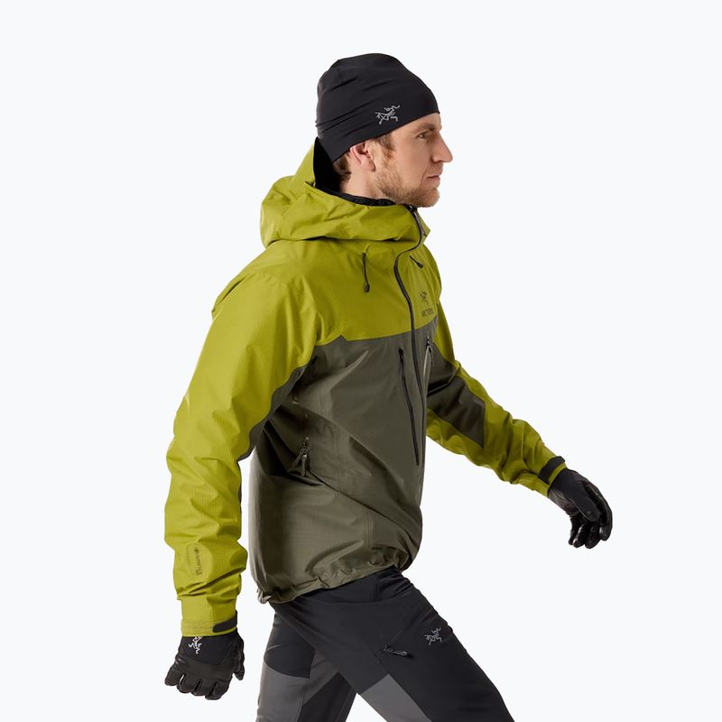 Férfi esőkabát Arcteryx Alpha olive moss/tatsu 4