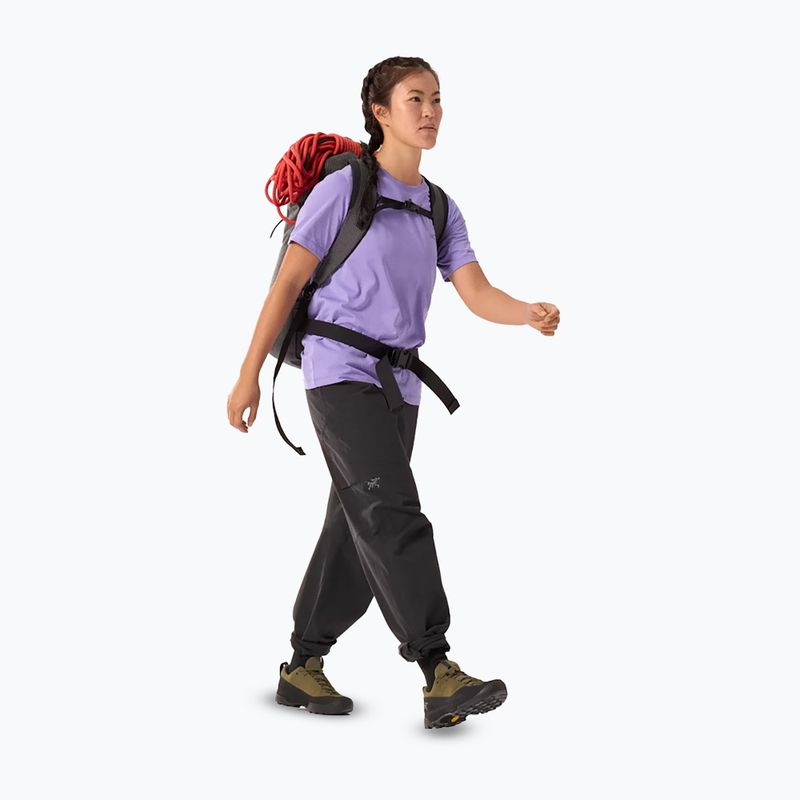 Női póló Arcteryx Kragg Sl Cotton Emblem Crew aszter 2