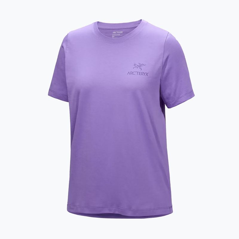 Női póló Arcteryx Kragg Sl Cotton Emblem Crew aszter 6