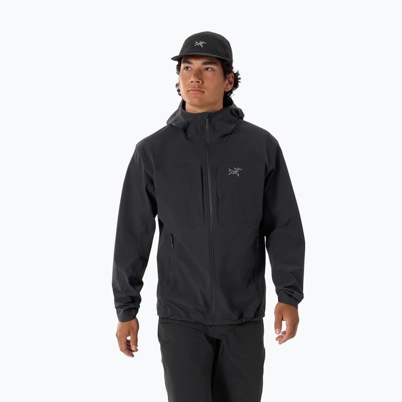 Férfi túrapulóver Arcteryx Gamma Hoody fekete