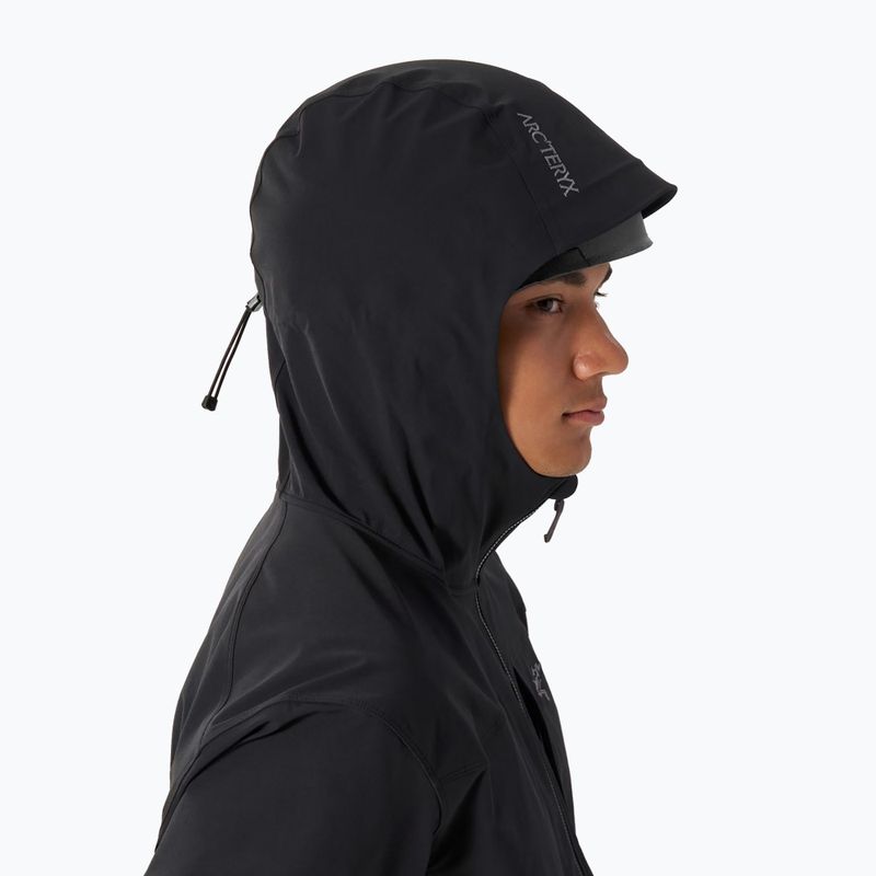 Férfi túrapulóver Arcteryx Gamma Hoody fekete 5
