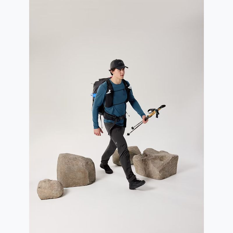 Férfi Arc'teryx Cormac Crew hosszú ujjú túrapóló nightscape heather színben 6