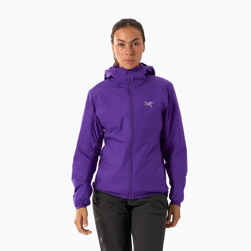 Női bélelt dzseki Arcteryx Atom Hoody azalea