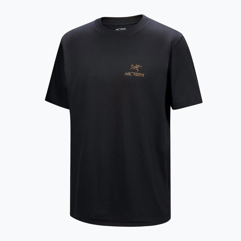 Férfi póló Arcteryx Kragg Sl Cotton Bird Word 24k black 5