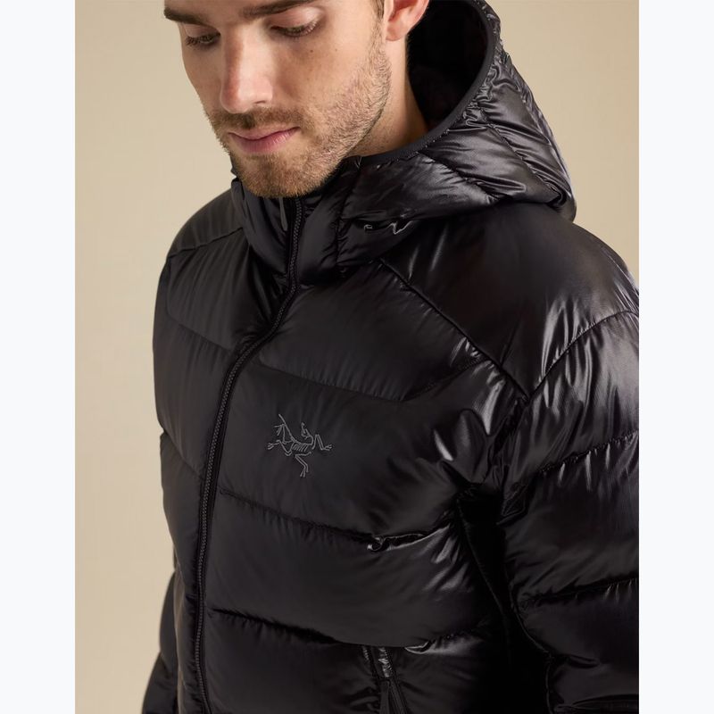 Férfi bélelt kabát Arcteryx Cerium SV Hoody black 7