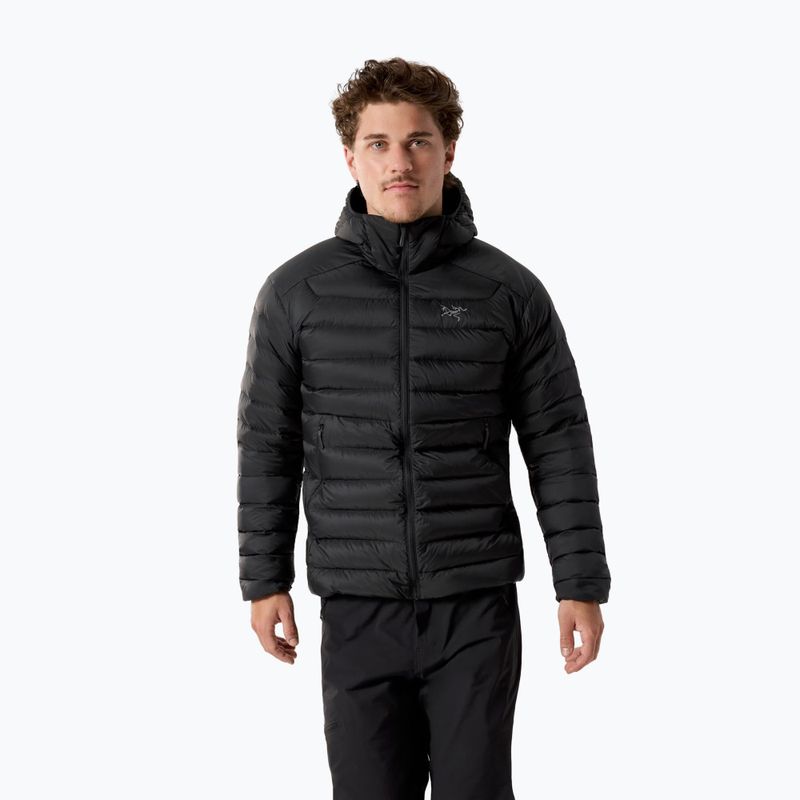 Férfi bélelt dzseki Arcteryx Cerium Hoody black