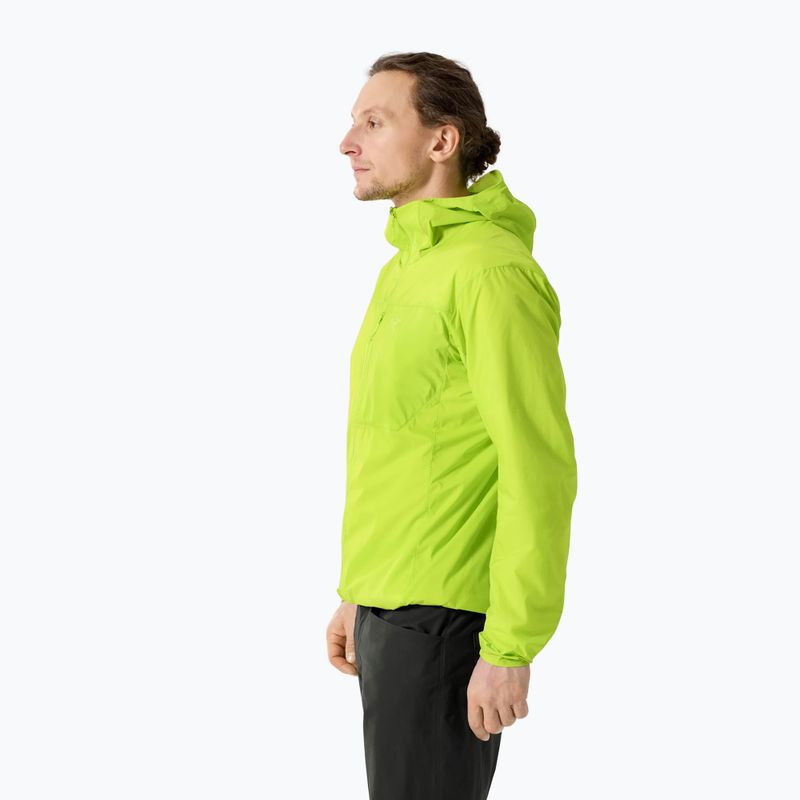 Férfi szélálló dzseki  Arcteryx Squamish Hoody mantis 4