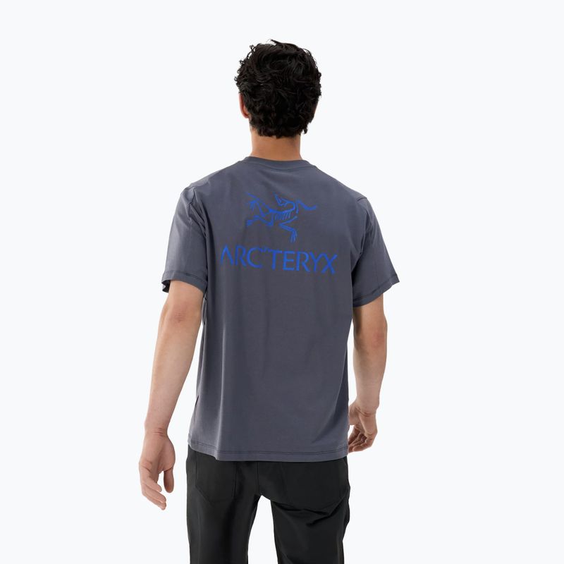Férfi póló Arc'teryx Kragg Sl Cotton Bird Word dk stratus/fluidity 3