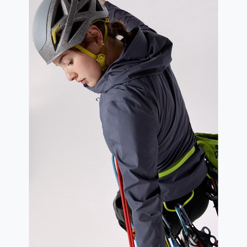 Női szélálló dzseki Arcteryx Squamish Hoody dark stratus 7