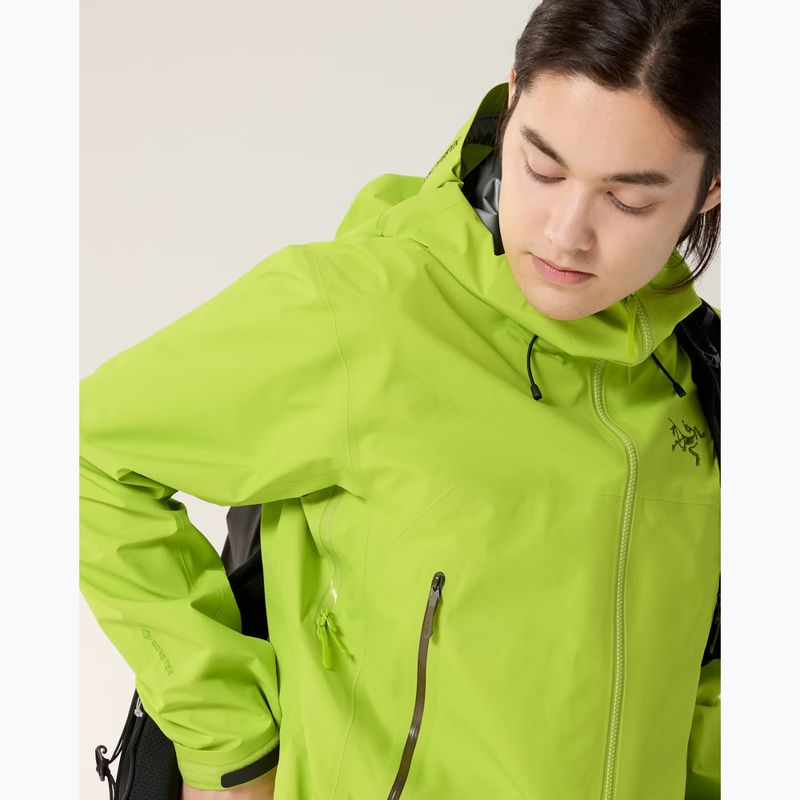 Férfi esőkabát Arcteryx Beta SL mantis/tatsu 6