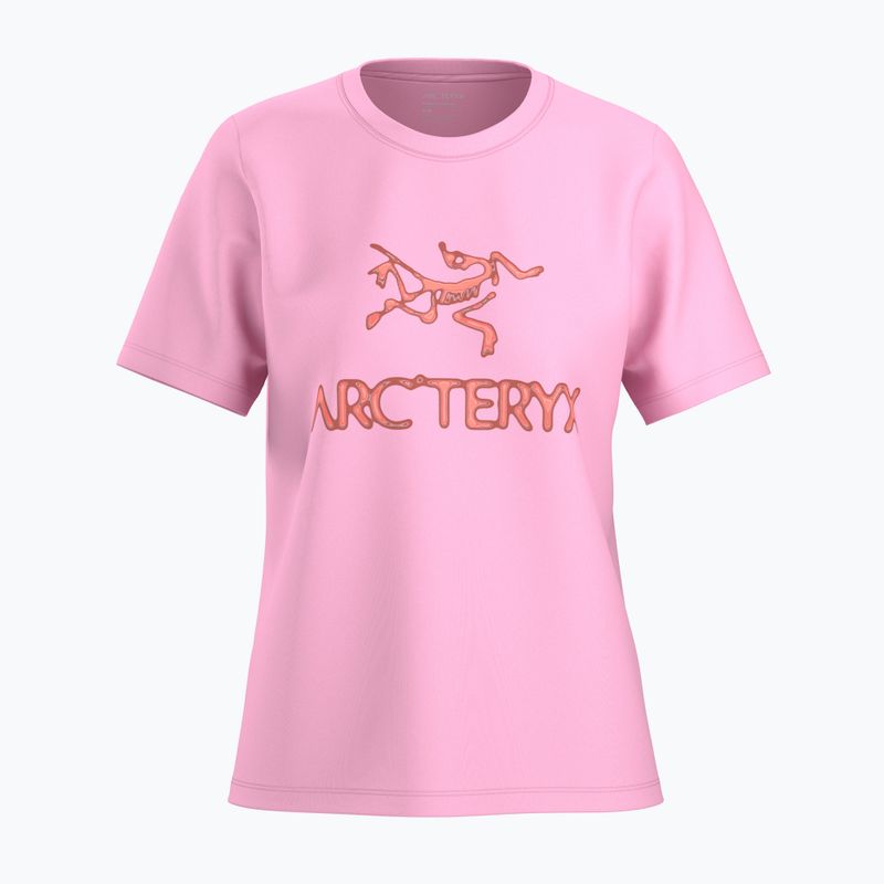 Női póló Arcteryx Kragg SL Cotton Heatmap Crew pineberry