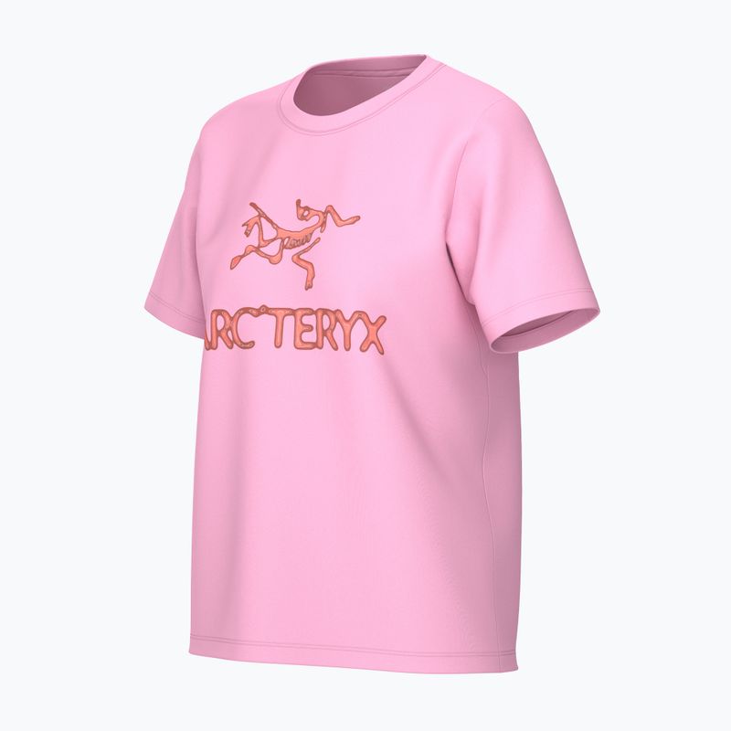 Női póló Arcteryx Kragg SL Cotton Heatmap Crew pineberry 3