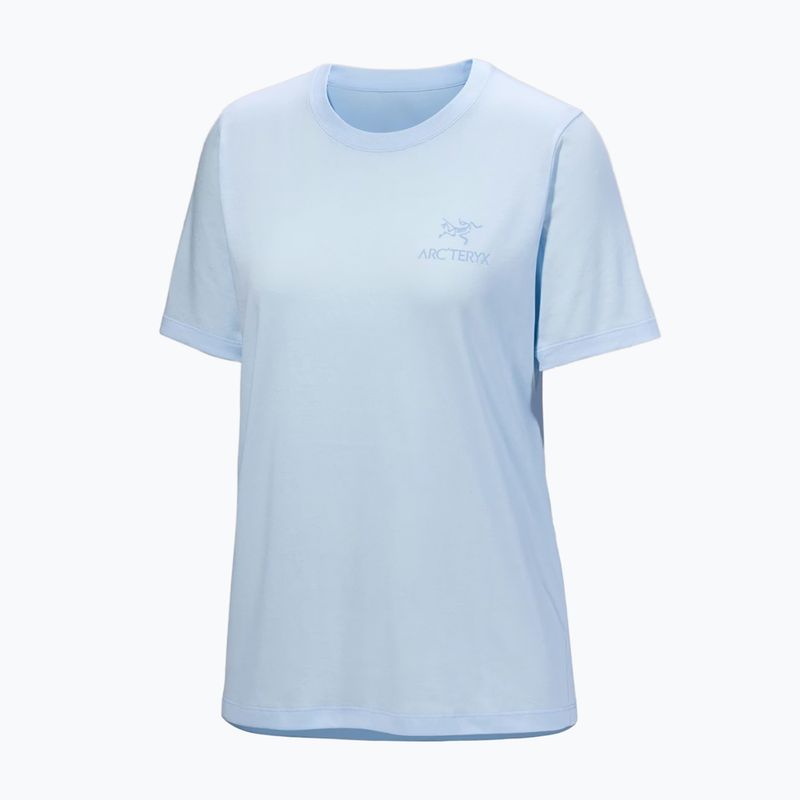 Női póló Arc'teryx Kragg Sl Cotton Emblem Crew mallow alpine blue 6