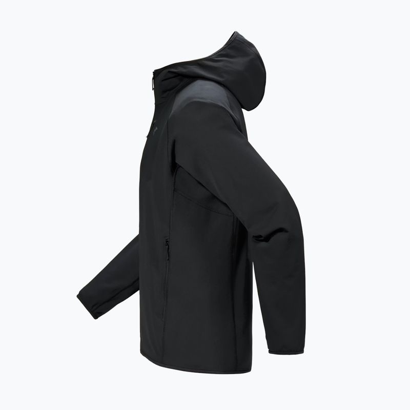 Férfi polár pulóver Arcteryx Delta Hoody black sapphire 8
