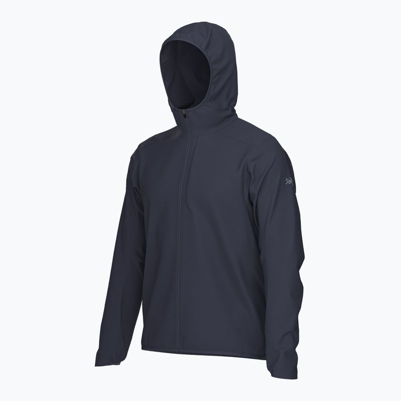 Férfi trekking pulóver  Arcteryx Sima Hoody black sapphire 2