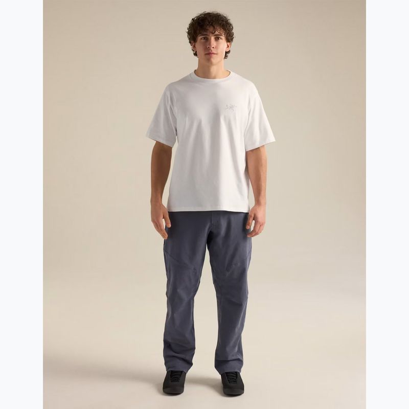 Férfi póló Arcteryx Kragg Cotton Emblem Crew SS white light 2