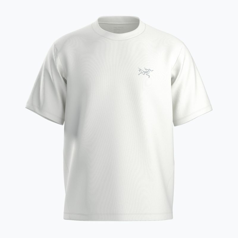 Férfi póló Arcteryx Kragg Cotton Emblem Crew SS white light 8