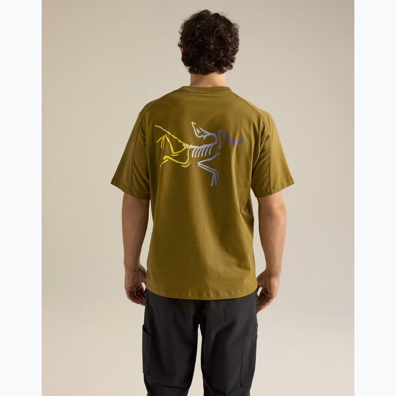 Férfi póló Arcteryx Kragg Cotton Logo SS bracken 3