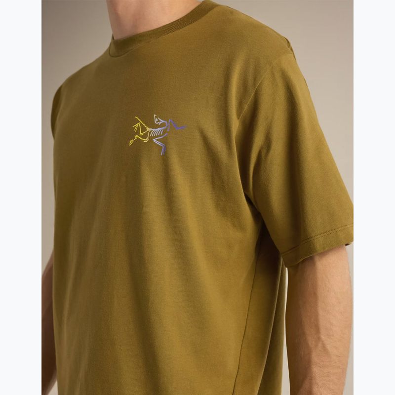 Férfi póló Arcteryx Kragg Cotton Logo SS bracken 7