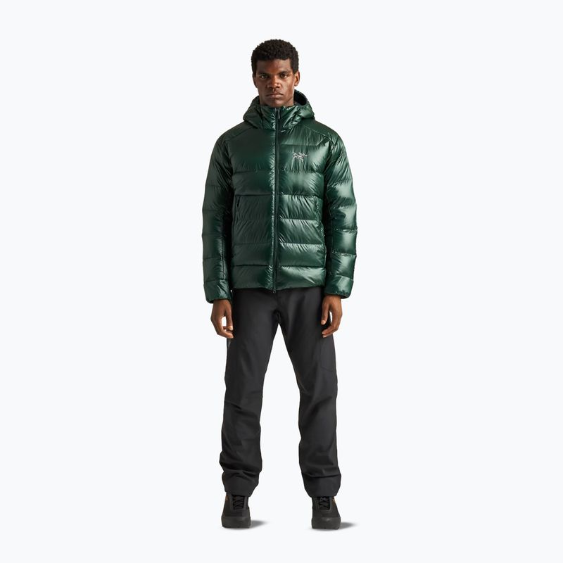 Férfi bélelt kabát Arcteryx Cerium SV Hoody dark jade 2
