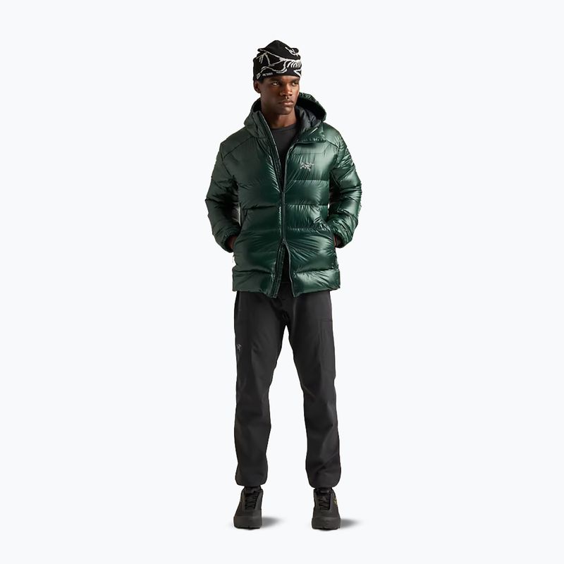 Férfi bélelt kabát Arcteryx Cerium SV Hoody dark jade 4