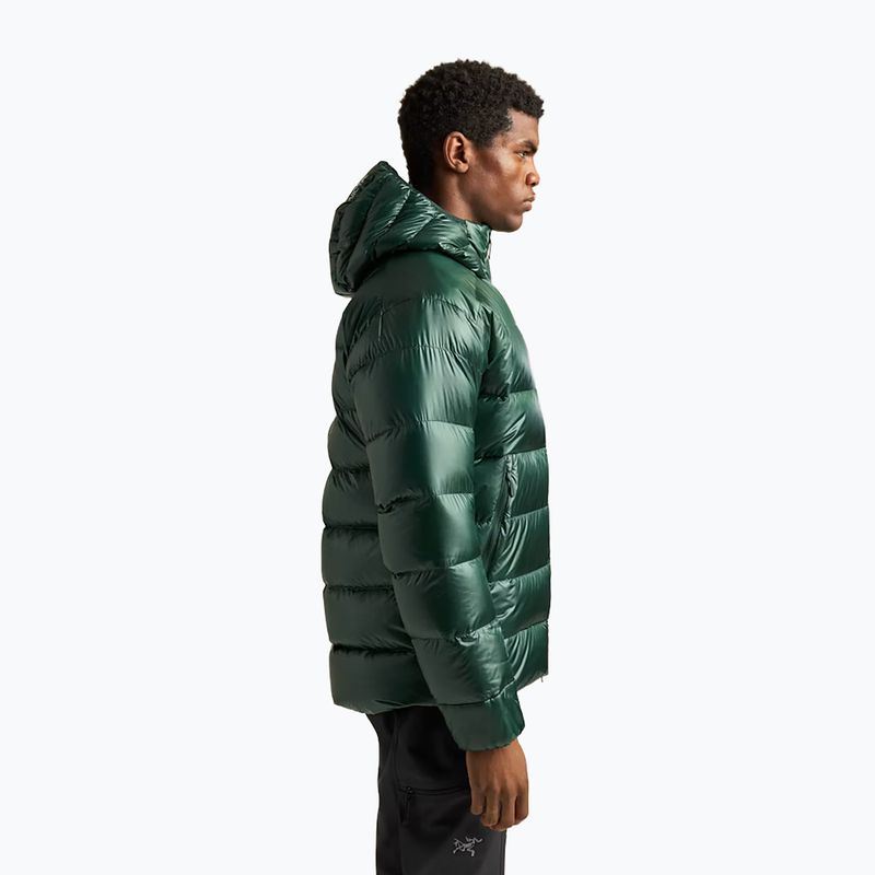Férfi bélelt kabát Arcteryx Cerium SV Hoody dark jade 5
