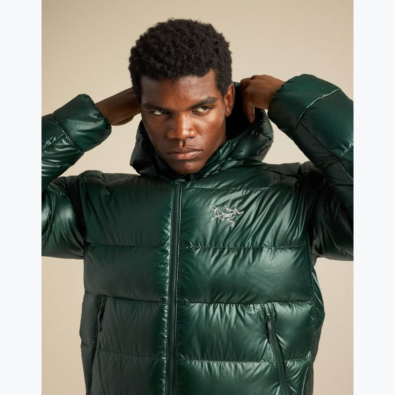 Férfi bélelt kabát Arcteryx Cerium SV Hoody dark jade 8