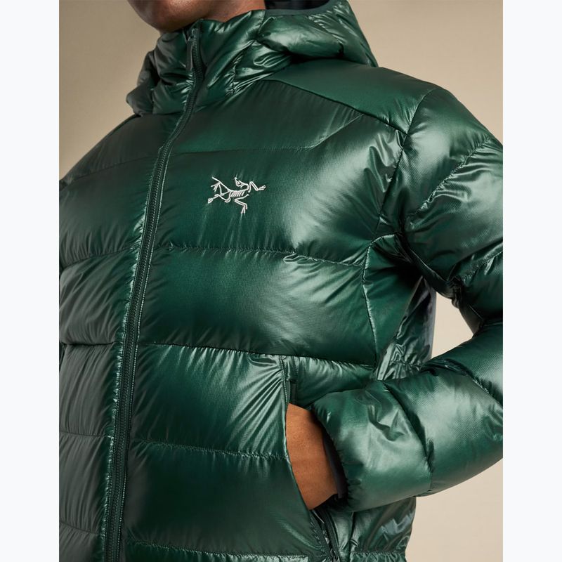 Férfi bélelt kabát Arcteryx Cerium SV Hoody dark jade 9