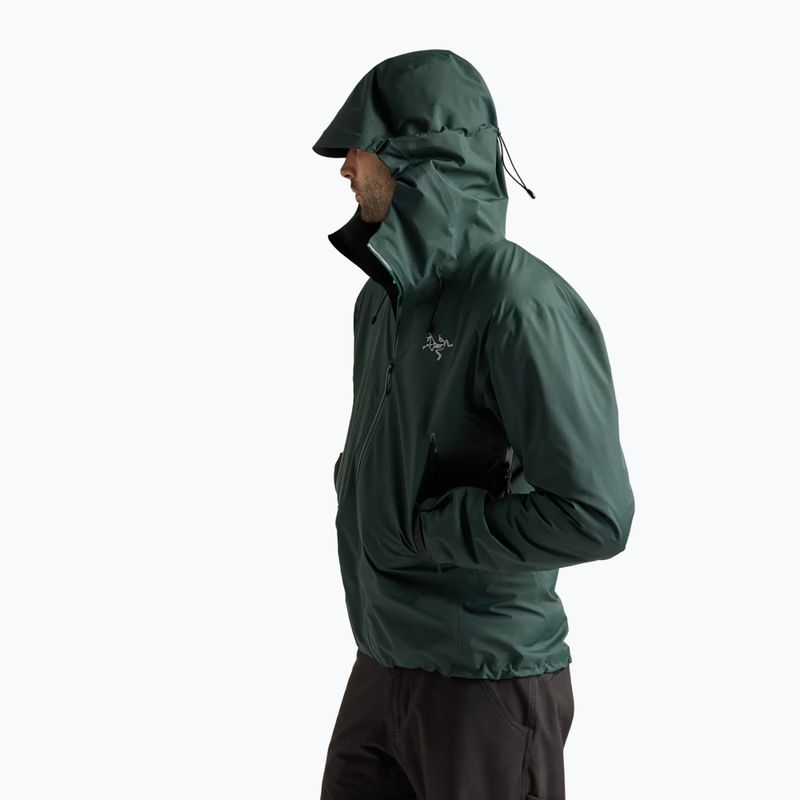 Férfi softshell dzseki Arcteryx Beta SL dark jade 5