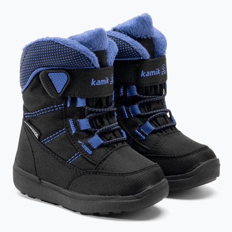 Kamik Stance2 fekete/kék gyermek túrabakancsok 4