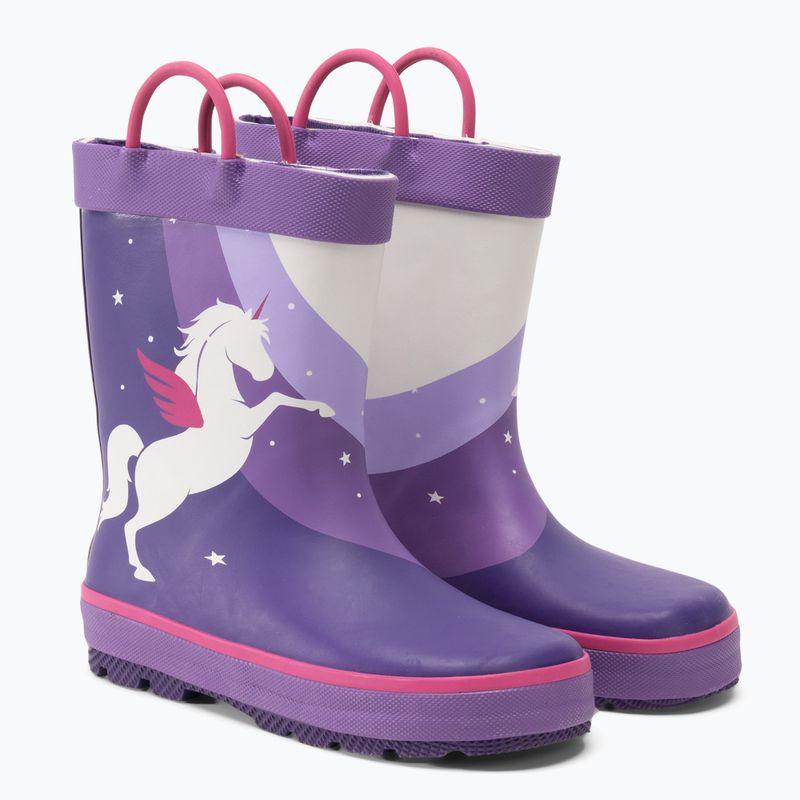Kamik Unicorn lila gyermek túrabakancsok 4