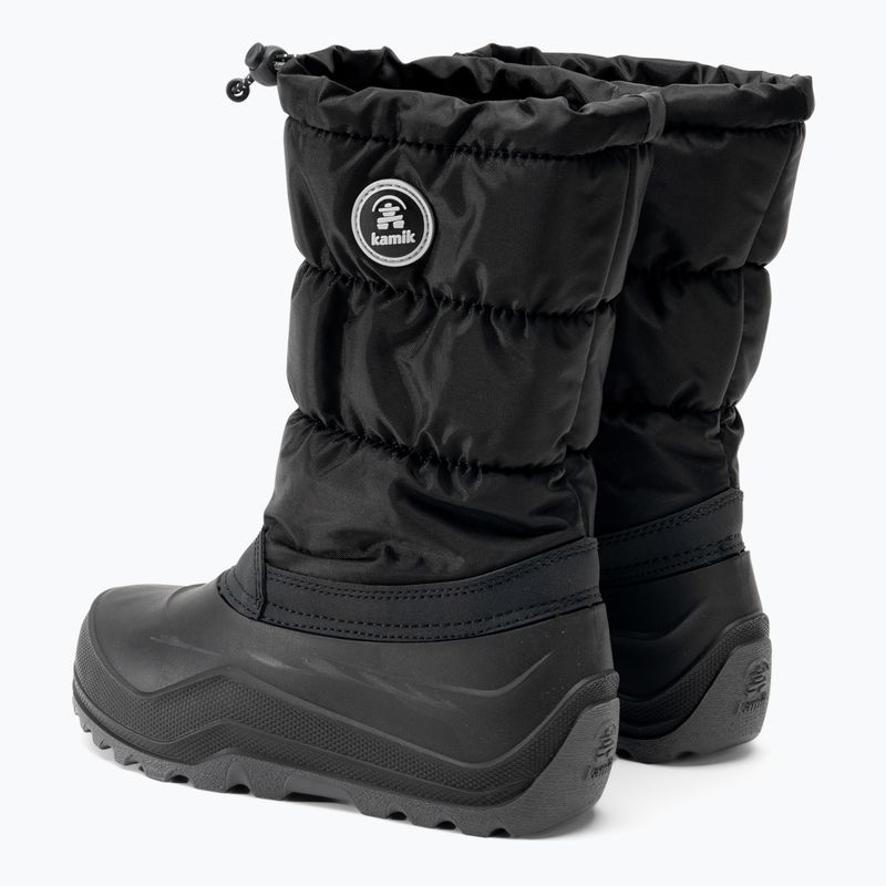 Fiú túrabakancs Kamik Snowcozy fekete 3