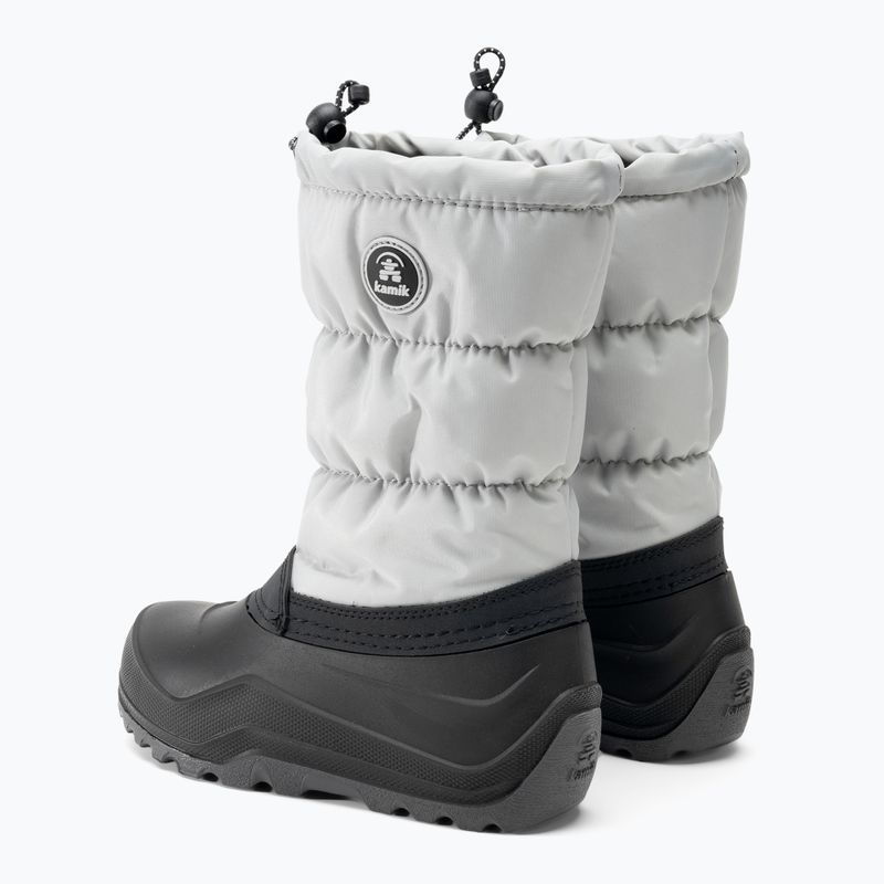 Fiú túrabakancs Kamik Snowcozy világos szürke 3