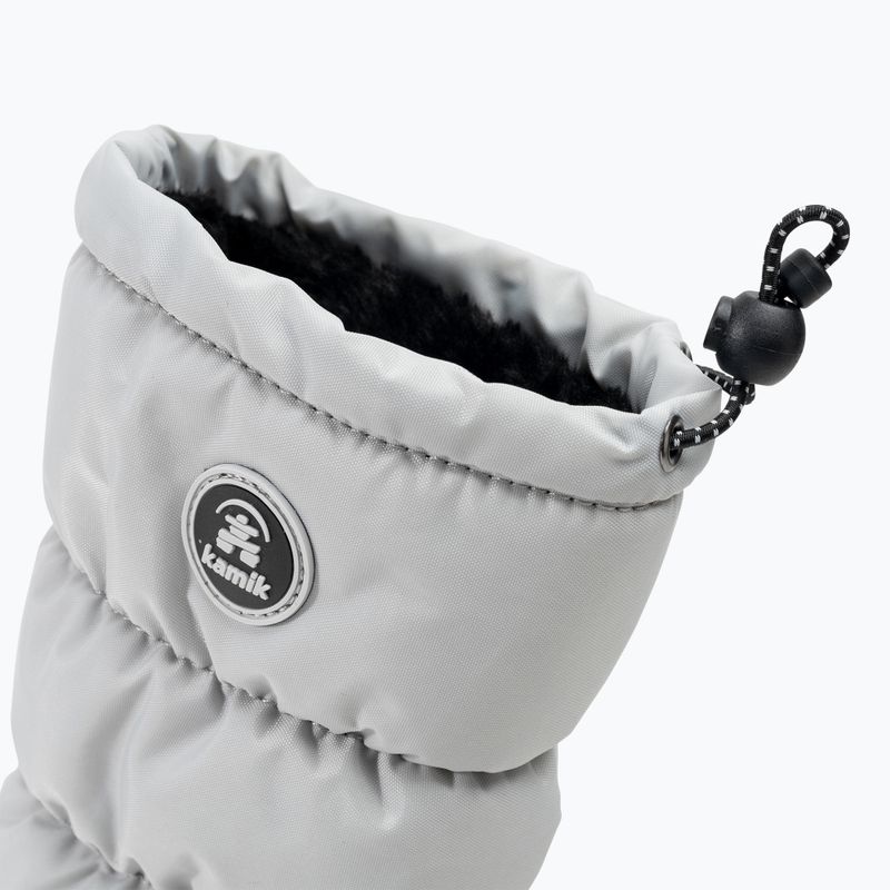 Fiú túrabakancs Kamik Snowcozy világos szürke 8