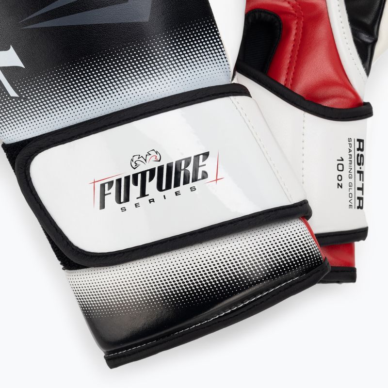 Bokszkesztyűk Rival RS-FTR Future Sparring black/white/red 4