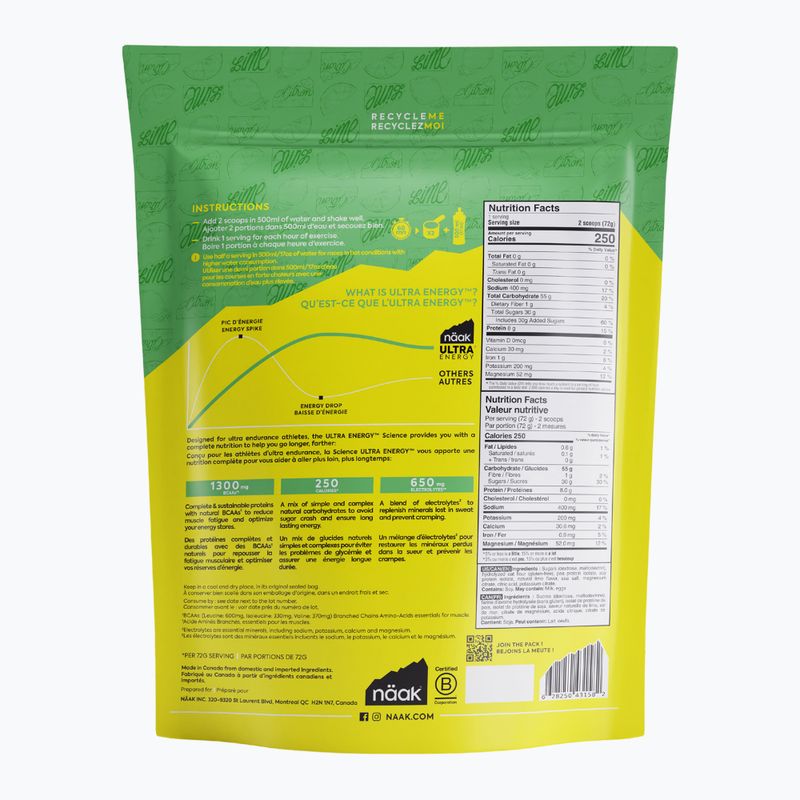 Näak Ultra Energiaital Mix 720 g lime 2