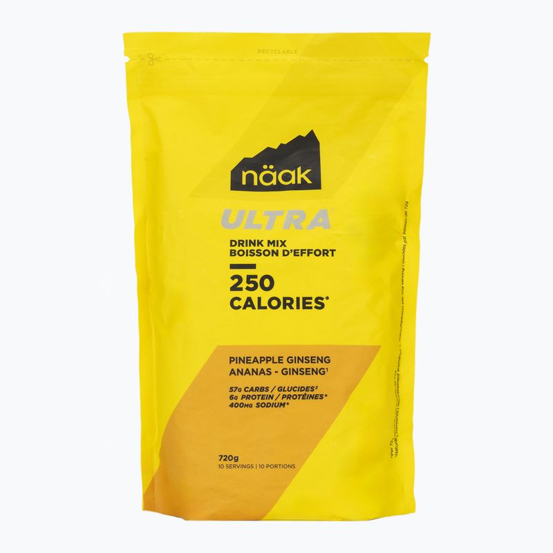 Energiaital Näak Ultra Drink Mix 720 g pineapple ginseng