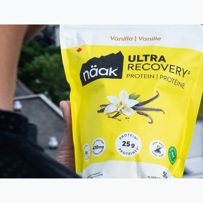 Whey Näak Ultra Recovery fehérjepor 500 g vanília 3