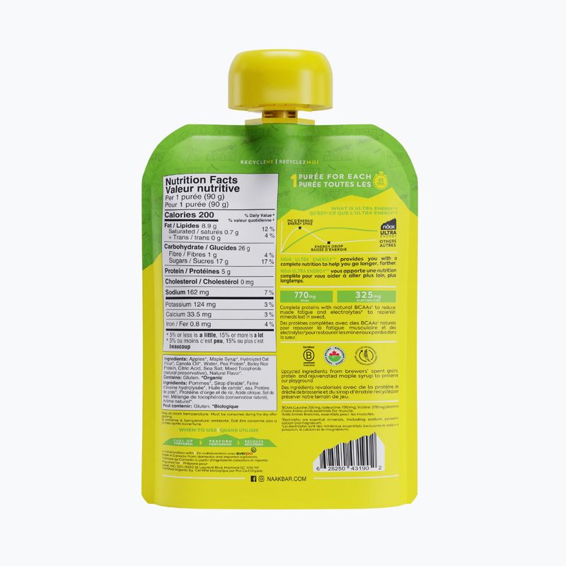 Näak Ultra Energy Gel 90 g alma és juharszirup 2