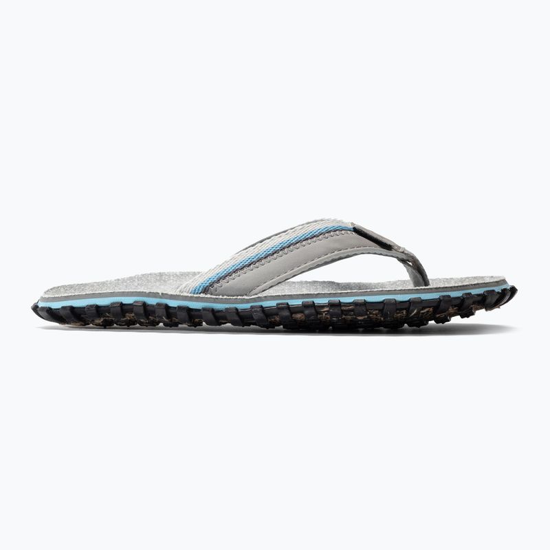 Gumbies Cairns kék/szürke flip flopok 2