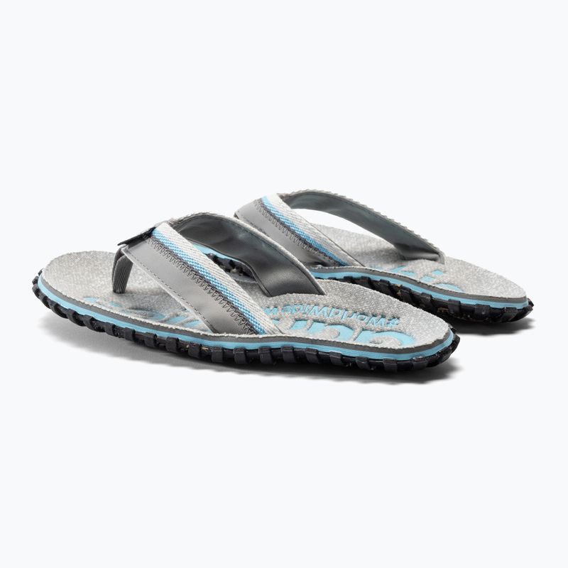 Gumbies Cairns kék/szürke flip flopok 3