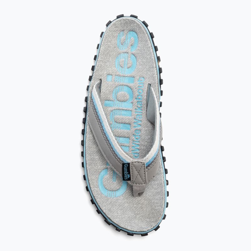 Gumbies Cairns kék/szürke flip flopok 6