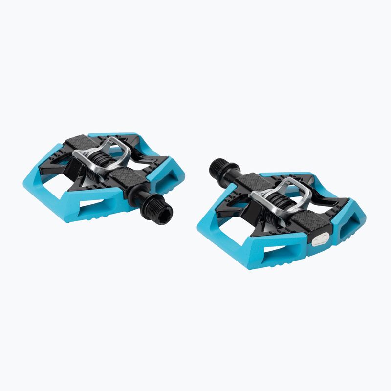 Kerékpárpedálok Crankbrothers Double Shot 2 light blue/black