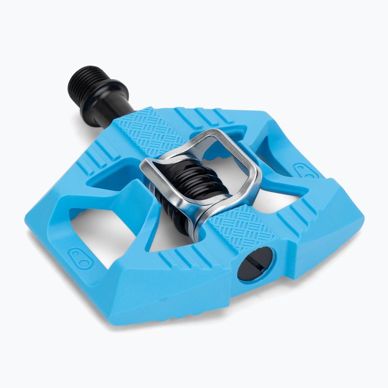 Kerékpárpedálok Crankbrothers Double Shot 1 light blue/black 5