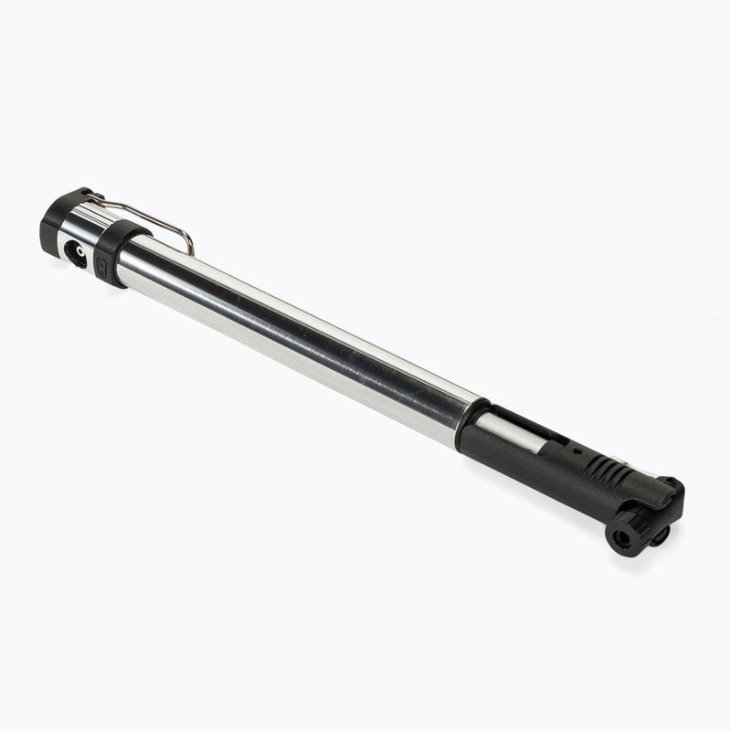 Crankbrothers Klic HV Mini Floor 110 psi silver kerékpárpumpa