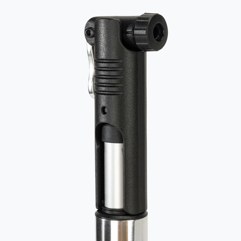 Crankbrothers Klic HV Mini Floor 110 psi silver kerékpárpumpa 3