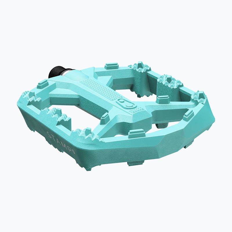 Kerékpárpedálok Crankbrothers Stamp 0 turquoise 2