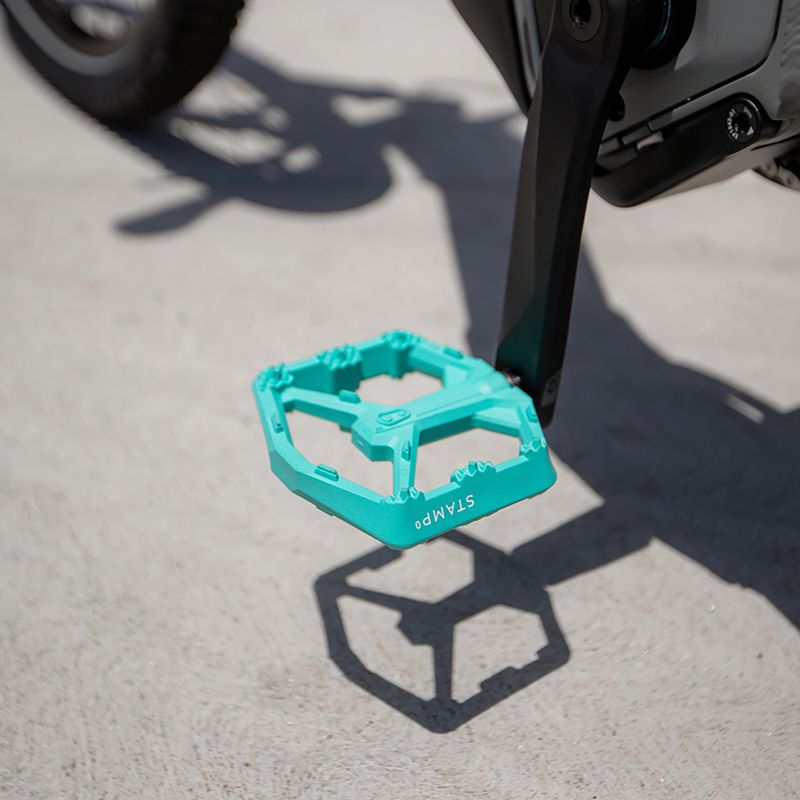 Kerékpárpedálok Crankbrothers Stamp 0 turquoise 7